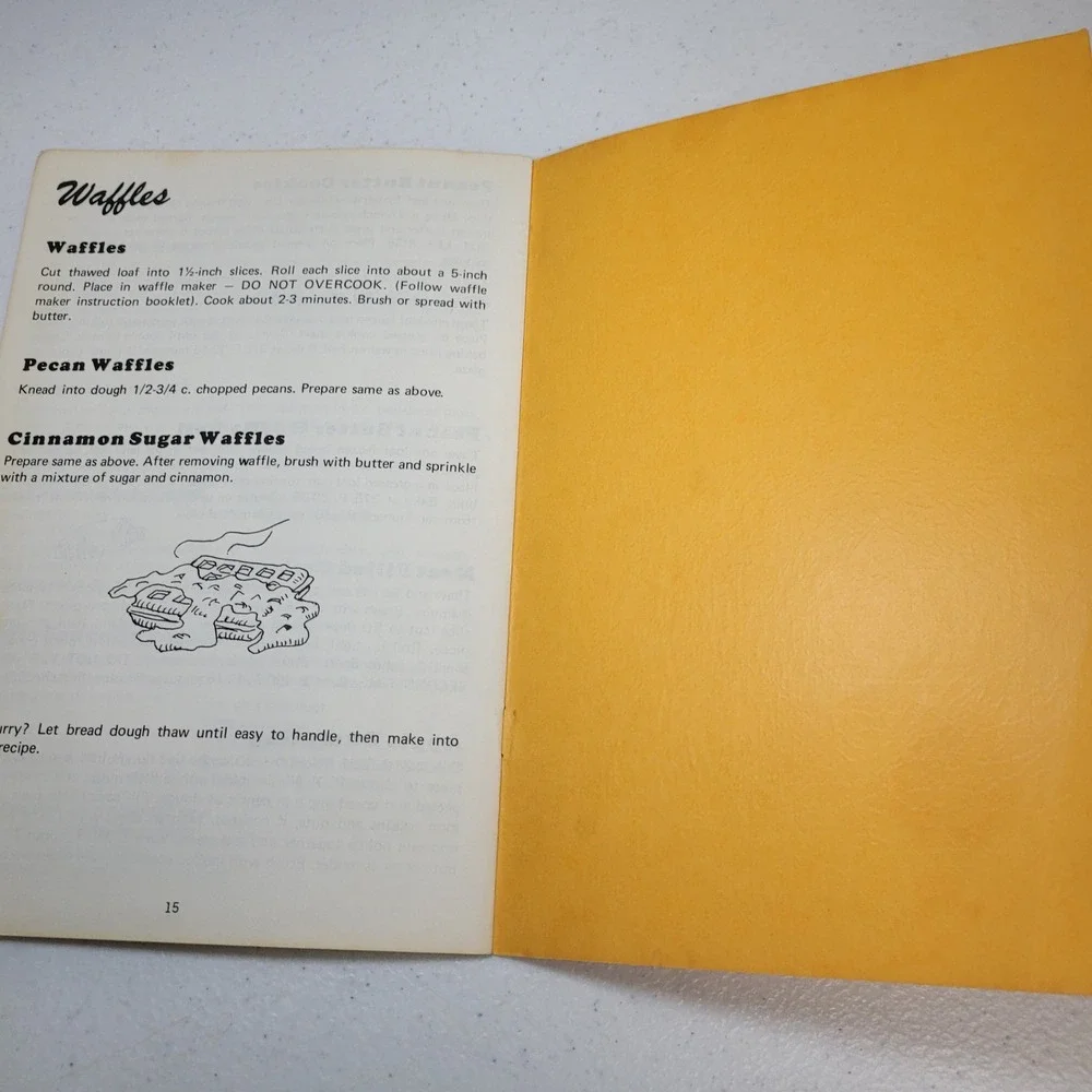 How to Use Frozen Bread Dough Vintage 1977 Cookbook Kit-an-Kaboodle Budget